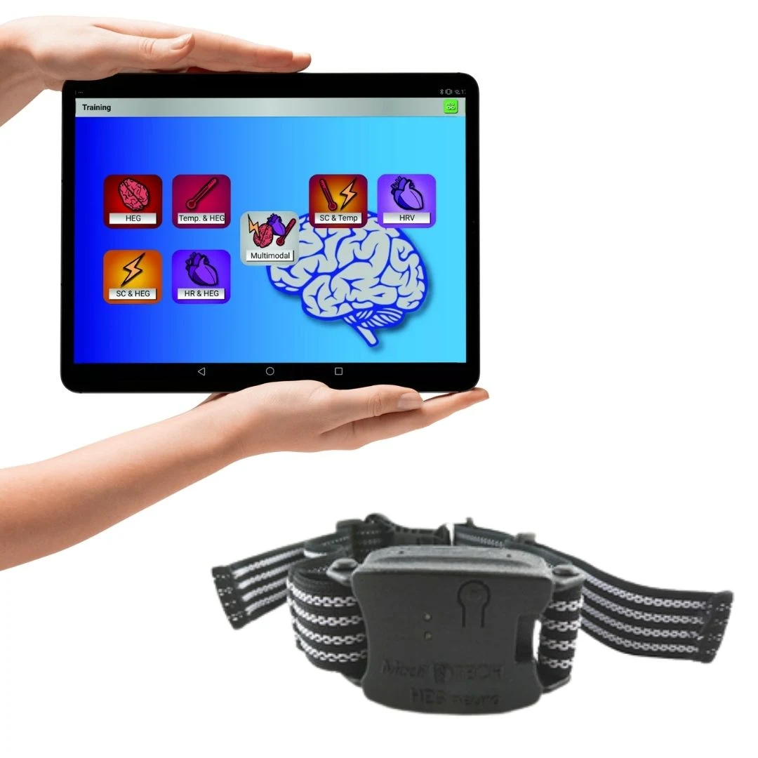 System HEG mobile Biofeedback z tabletem